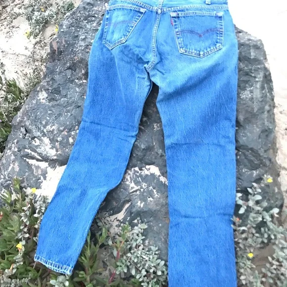 501 LEVIS BUTTONFLY JEANS VINTAGE - Picture 2 of 12